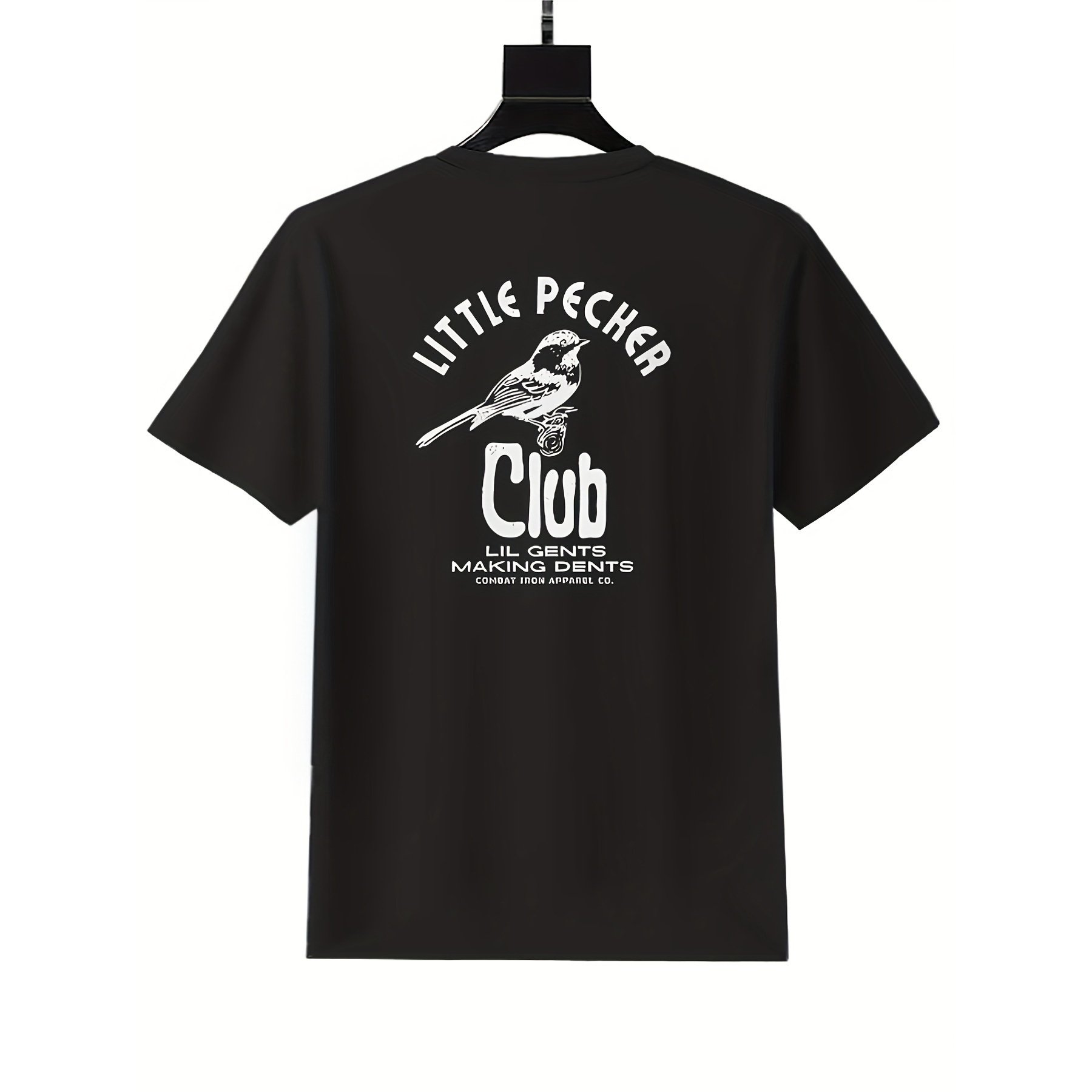 

Little Club. Back Printed. Funny T-shirt. . Cotton T-shirt.