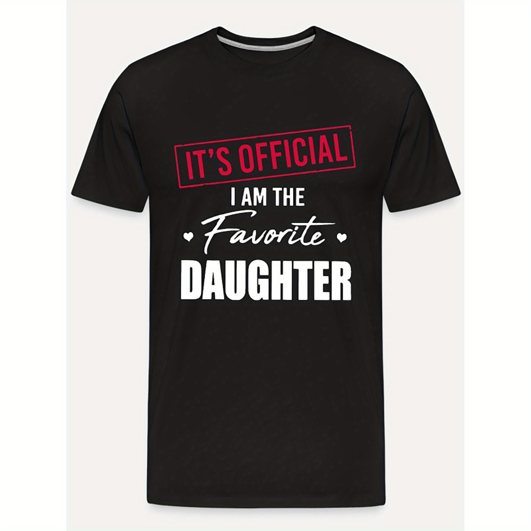 

Official I Am The Family- Funny Men's Short Sleeve Graphic T-shirt Collection Black