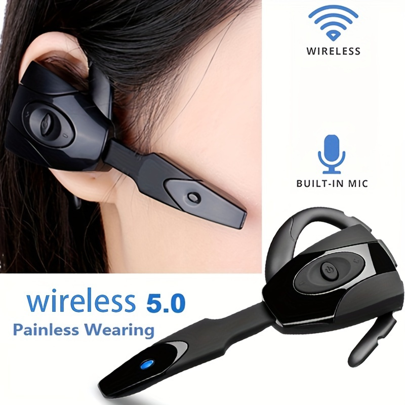 

Wireless Earphones With Dual Microphones Enc Noise-cancelling Earphones For Computer Mobile Truck Drivers Working In Home Offices