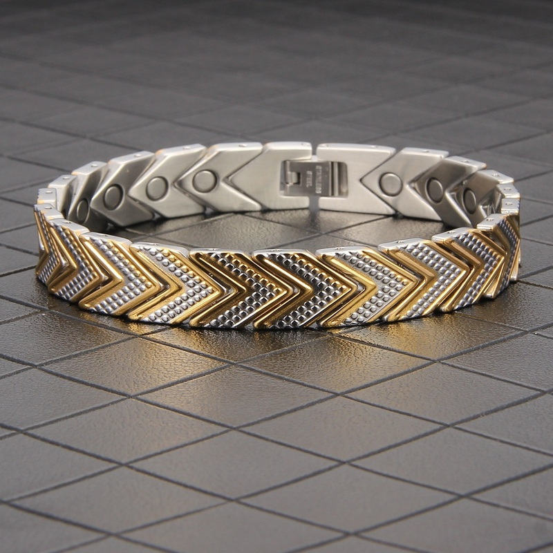 E-shop Edelstahl Magnetarmband für Frauen, Damen Magnetarmband, Verstellbare Länge mit Größenwerkzeug, Valentinstagsgeschenk für Sie