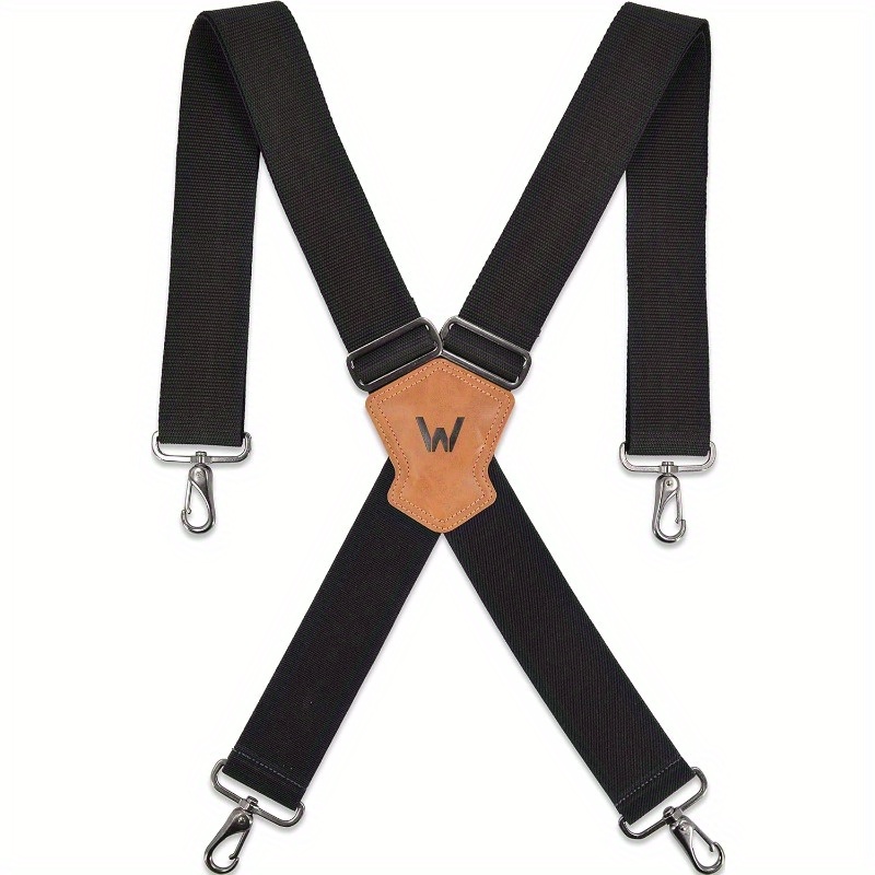 

2inch Men's Suspenders W Hooks For Jeans