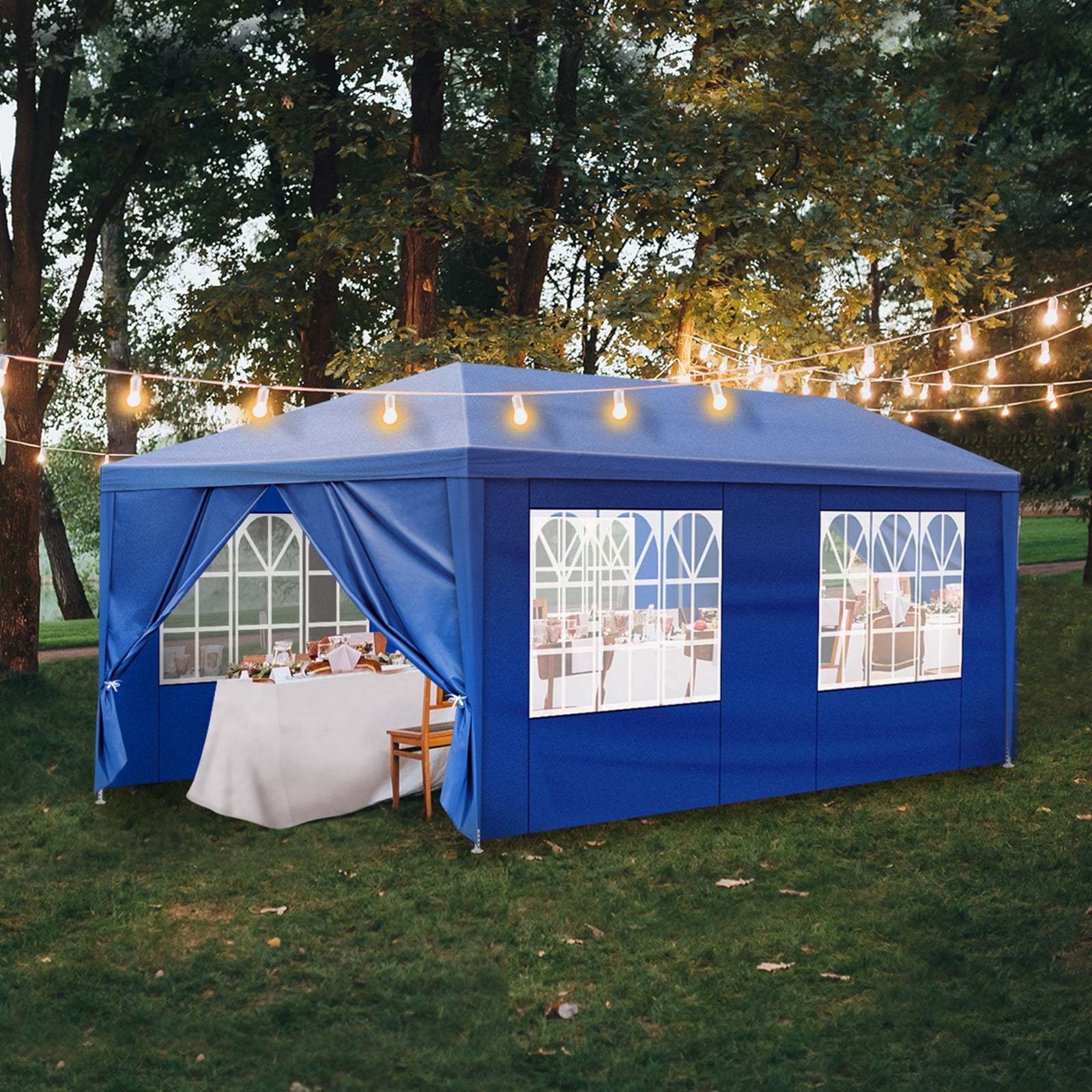 

10'x20' Tent Garden Wedding Party Tent 6 Blue