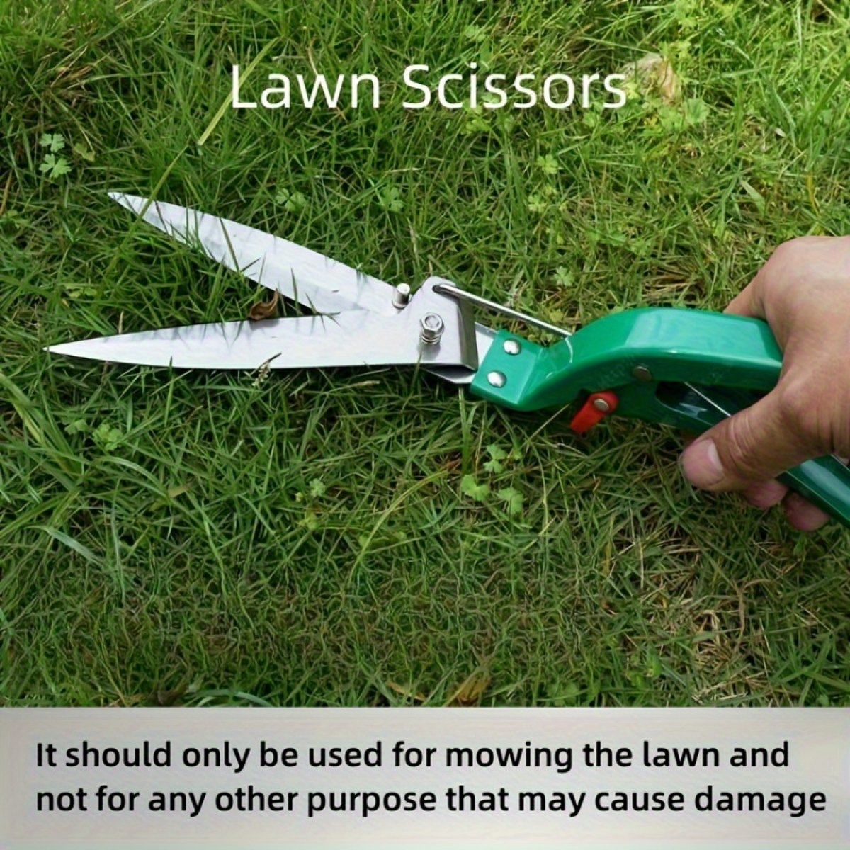 

Ergonomic Steel Lawn , Shears, , , No , For Gardening And Lawn Mowing