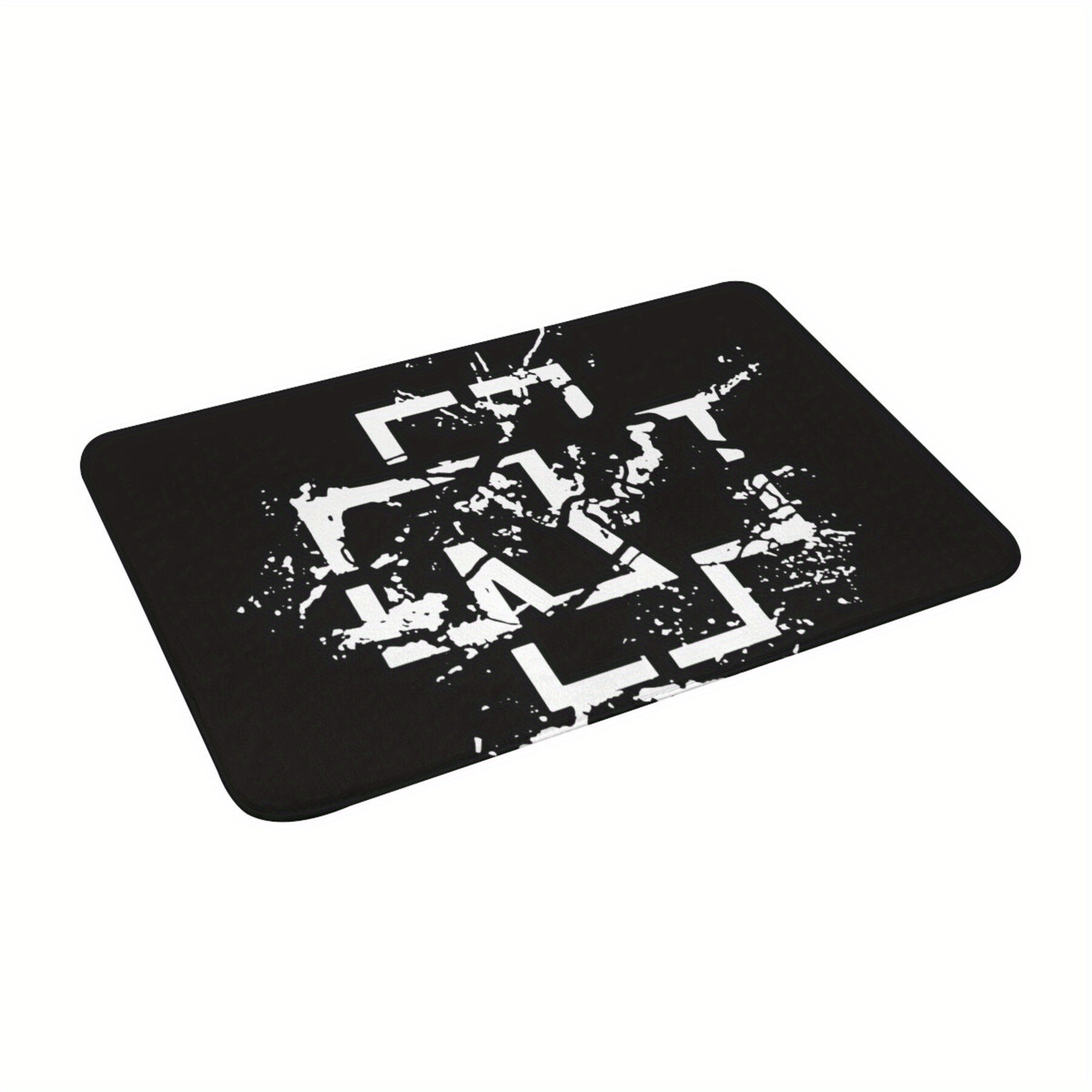 

Merch-rokk Versatile Home - Machine Washable, Polyester, Rectangular Doormat For Bathroom, Kitchen & Outdoor Use