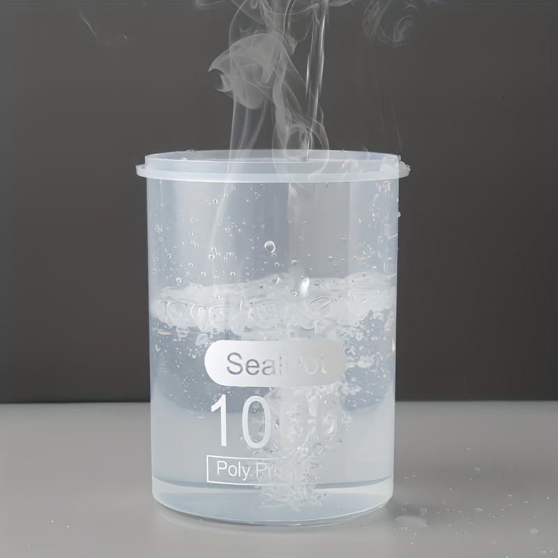 контейнер для хранения продуктов Sealpot 1000 мл из полипропилена, влагонепроницаемый, большой многофункциональный кухонный холодильник для хранения продуктов, герметичный контейнер, толстое прозрачное кухонное оборудование, детали 5