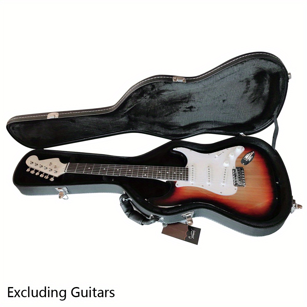 

St Electric Guitar Hard Case Flat Surface Black