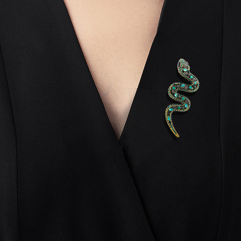 

Snake Brooch - -shaped Pin, Jewelry For Formal