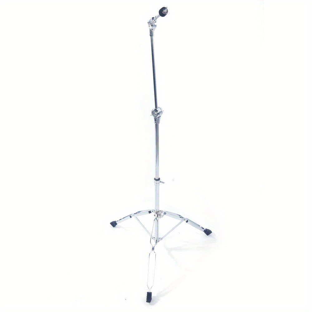 TEMU Cymbal Boom Stand Drum Hardware Arm Mount Holder Adapter Percussion Silver