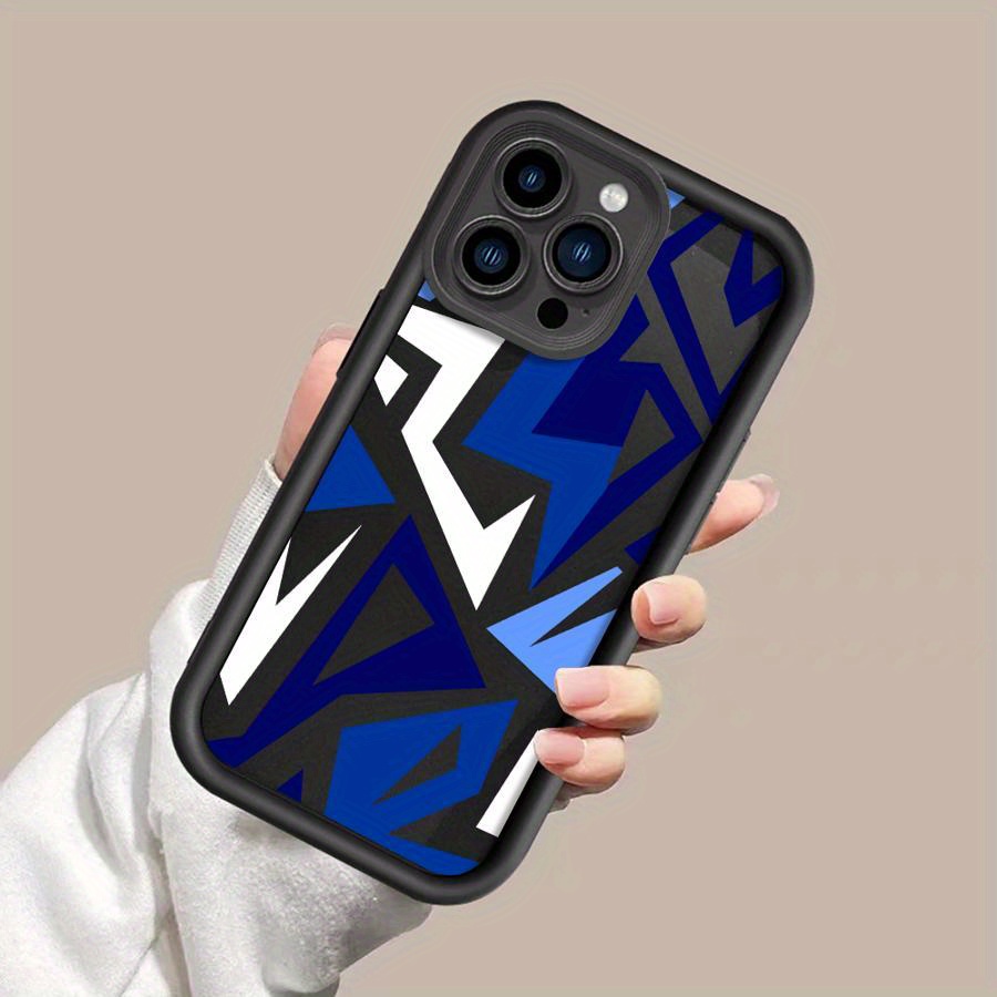 TEMU Blue Phone Case For 16 Pro Max 15plus 14 Plus 11 15 14 Pro Max 13pro Soft Cover Shell