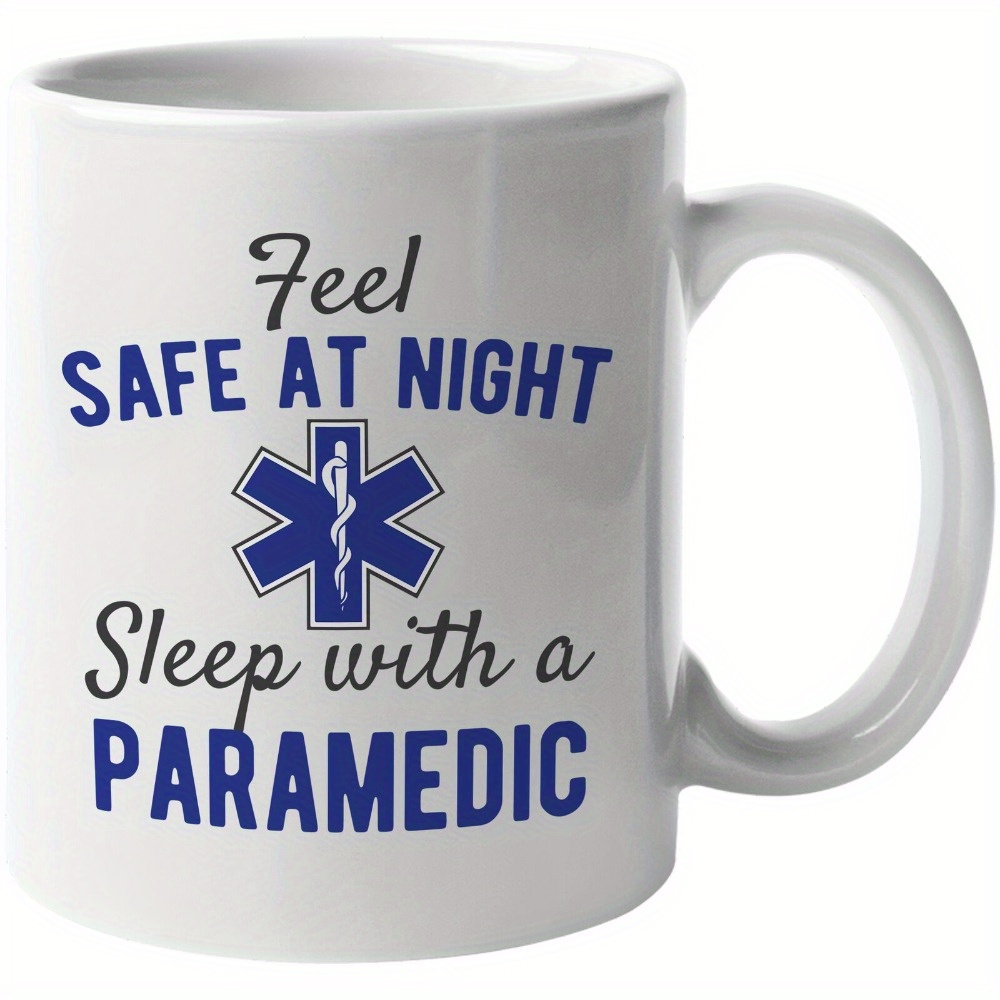 

Sleep With A Gift Mug 11oz White Ceramic Mug With Double Side Print - Ideal Gift For