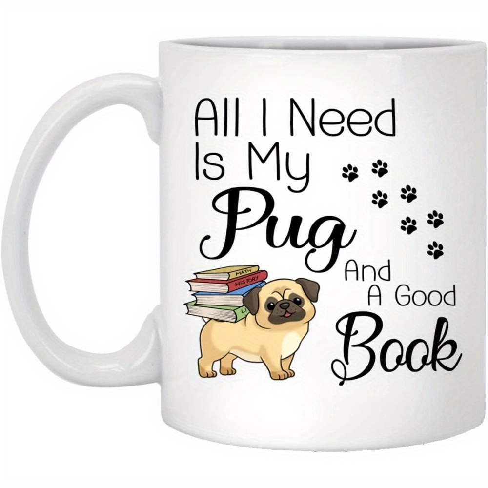 

Is And A Coffee Mug 11oz Pattern White Ceramic Cup For