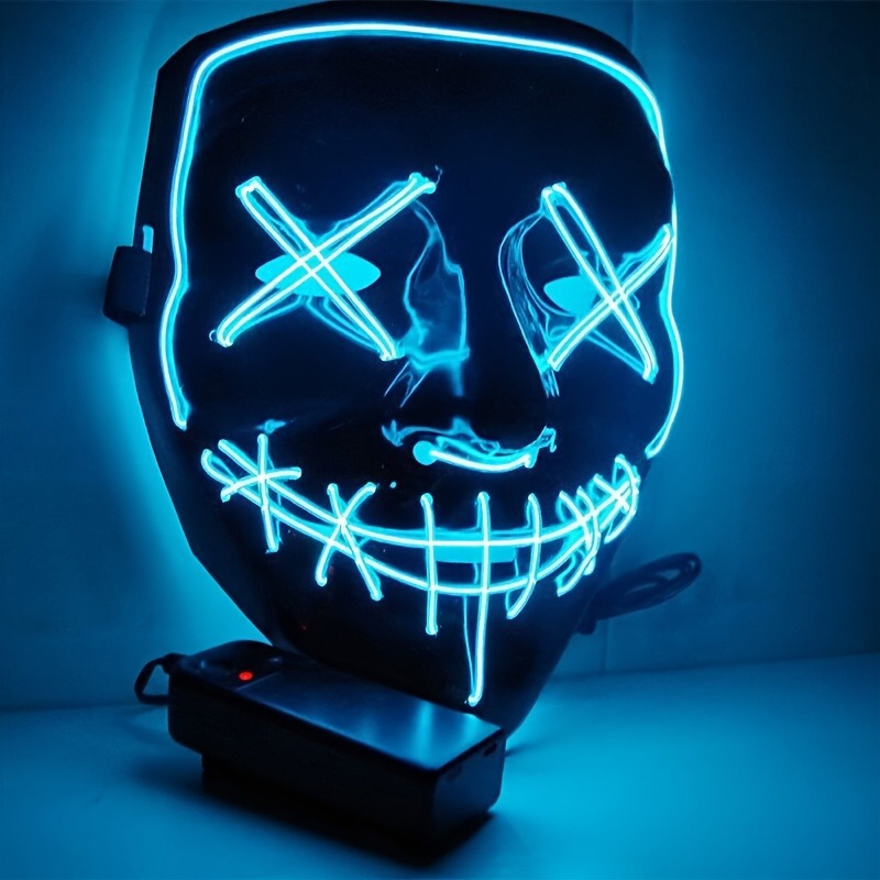 

Skull - -up Halloween Cosplay Accessory, Plastic , & Masks , Battery Operated (batteries Not Included)