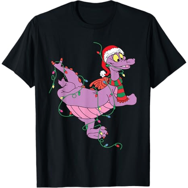 

Lights Christmas Santa Animal Women Men T-shirt, 100%cotton, Gifts For Men Dad Husband , S-xxxl, Black