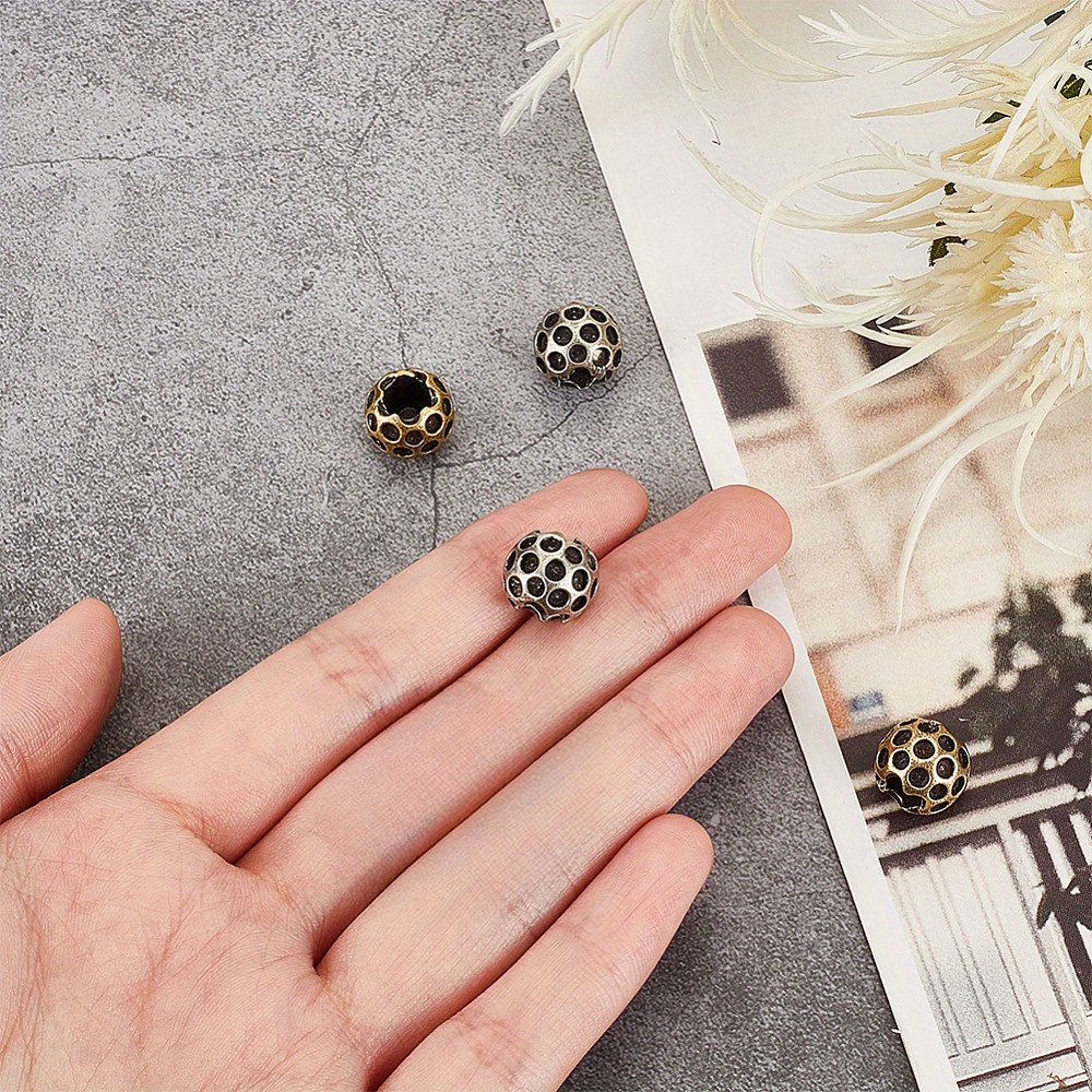 brass paracord beads hole spacer Temu Kuwait