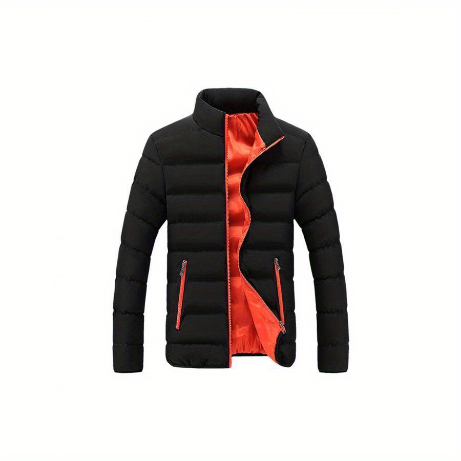 

Men's Winter Jacket With Lining - Warm, Water-resistant Coat For Outdoor Activities