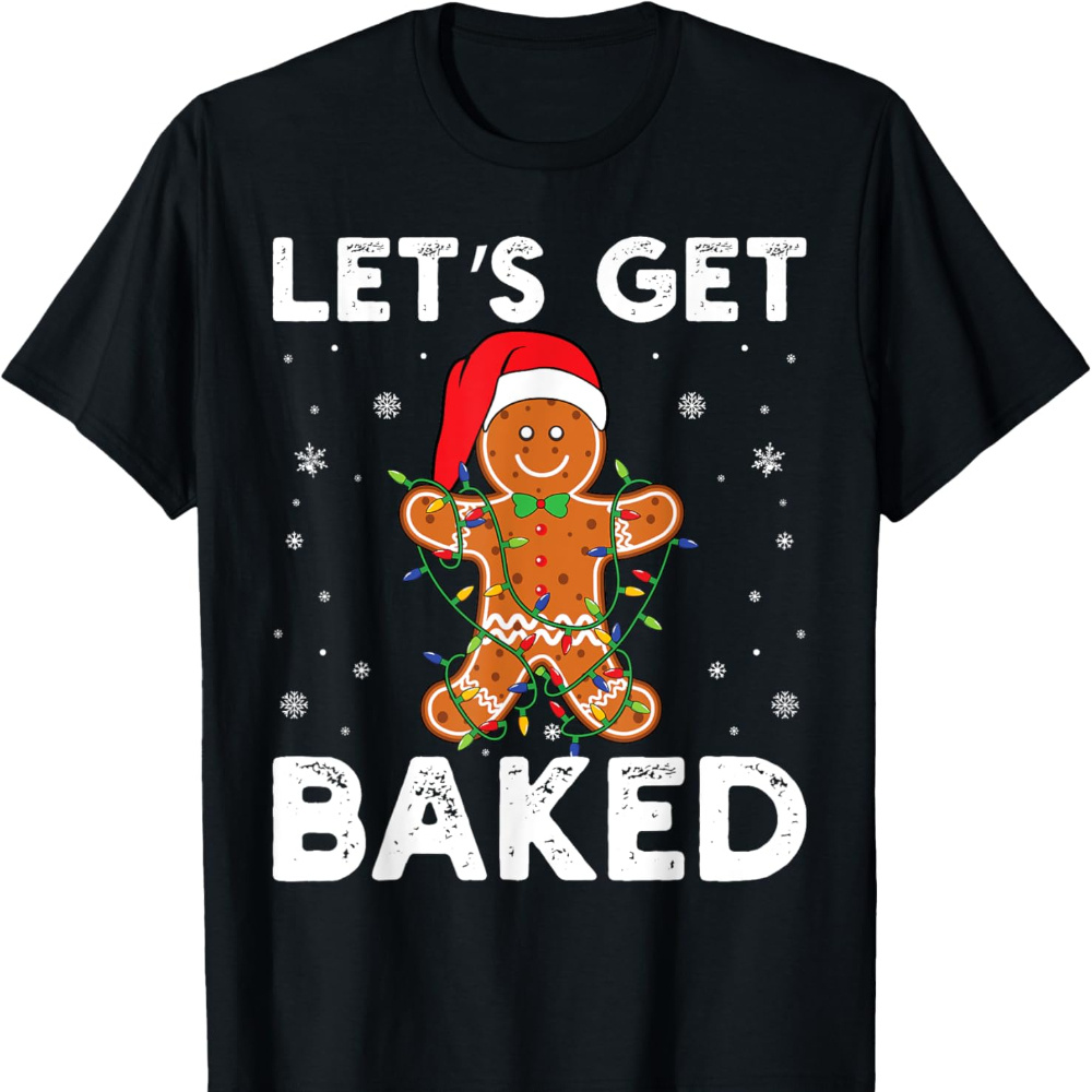 

Gingerbread Christmas Cookie Baking Crew T-shirt