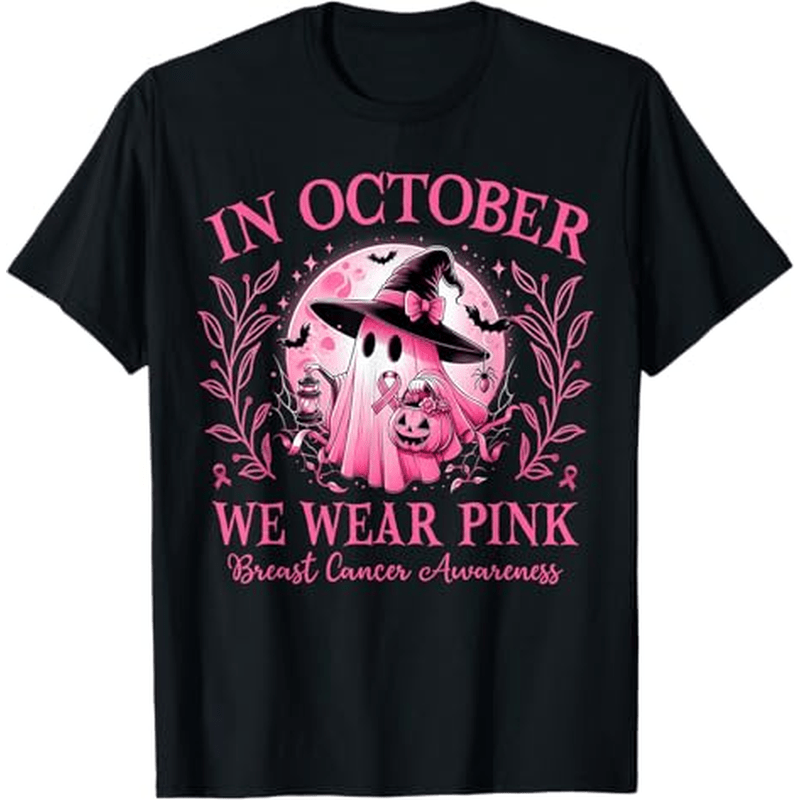 

Breast Awareness T-shirt, 100%cotton, Gifts For Men Dad Husband , S-xxxl, Black