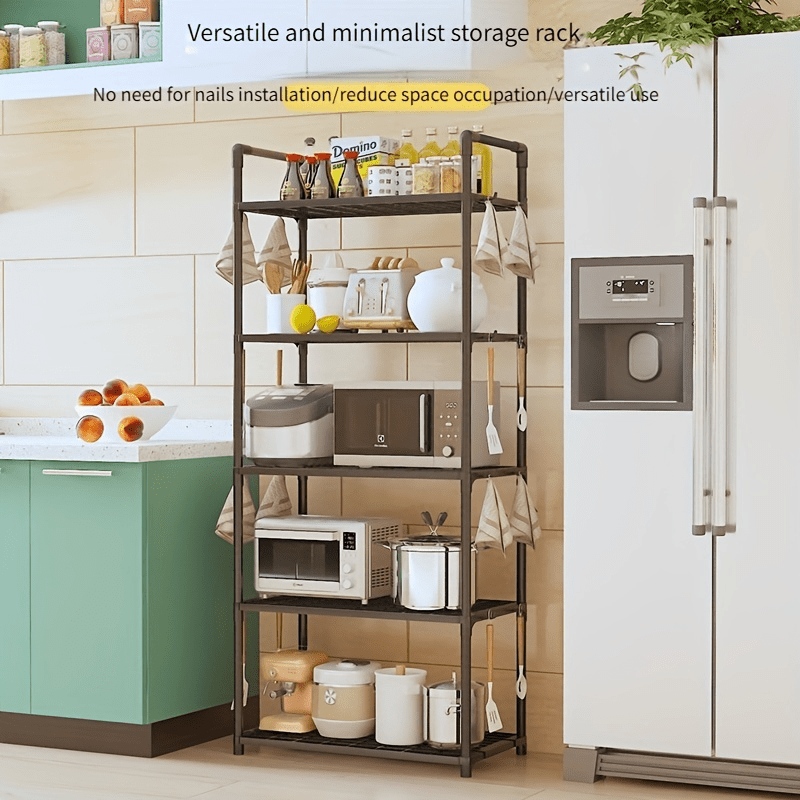 

Storage Rack - Easy , /3 Or 4 , Kitchen, Bathroom & Living Room, Bathroom Storage Rack