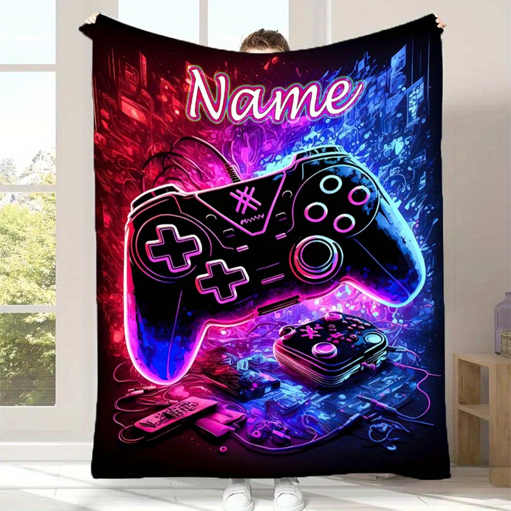 

Personalized Blanket - , Flannel For , Bed, & | Name