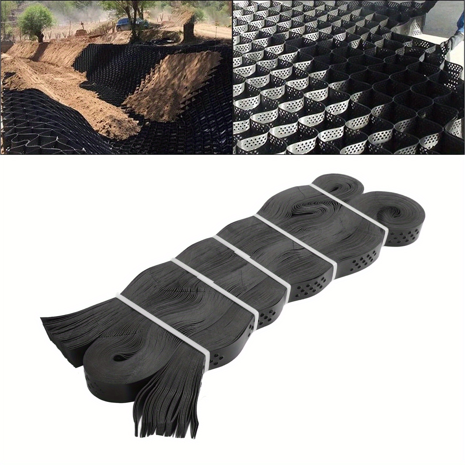 

9x17 Ft Gravel Ground Grid Hdpe Foldable Stabilization Grid For Garden