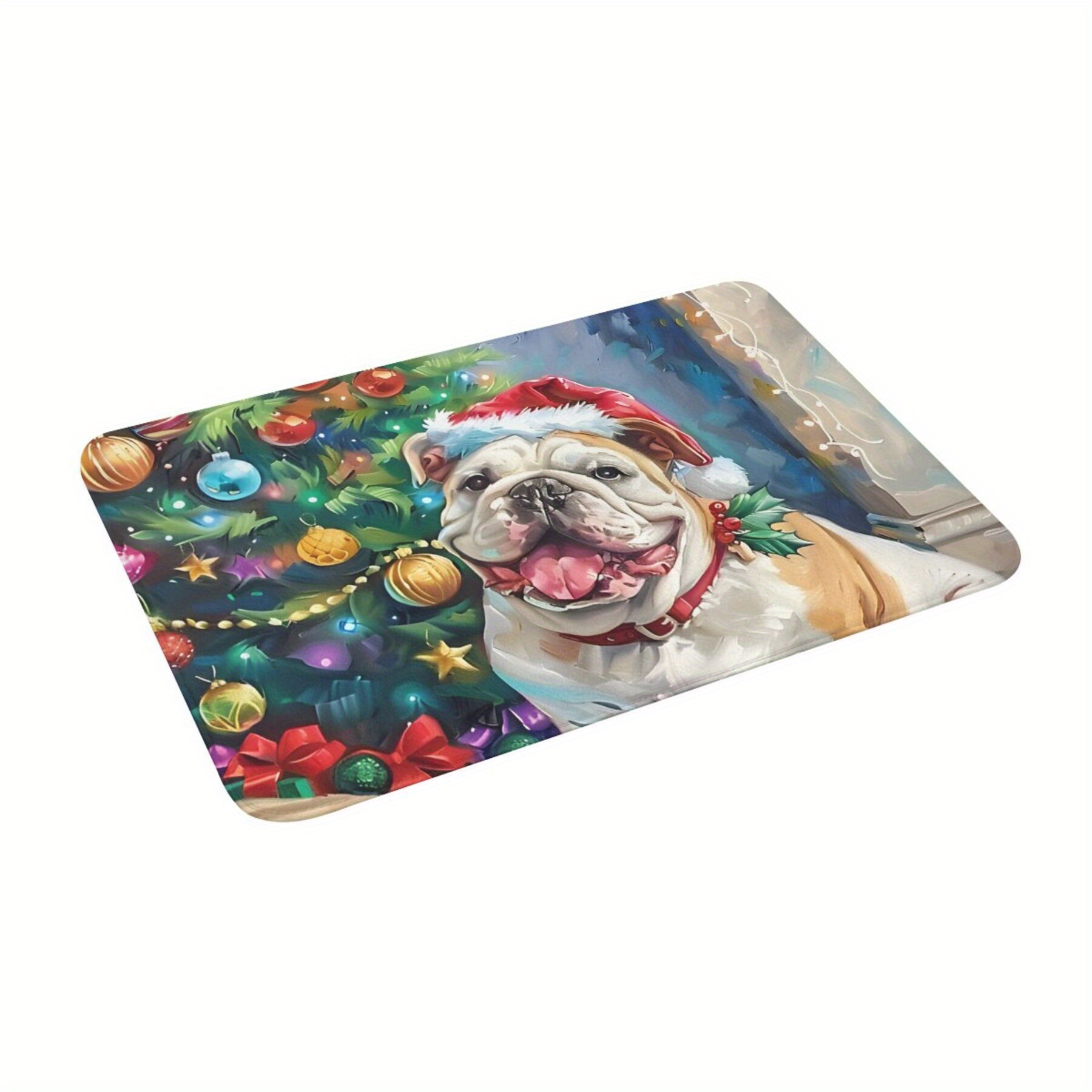 

Pup, Christmas - , Polyester Rug For , For