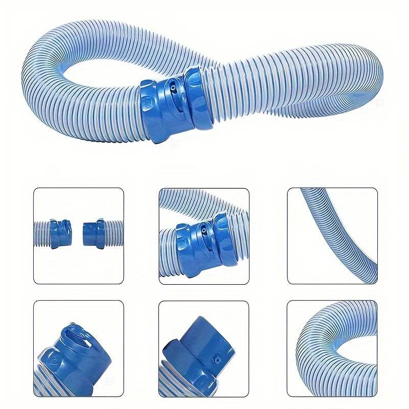 

3-pack 1m Pe Pool Vacuum Hoses Compatible With Zodiac X7 T3 T5 Mx6 Mx8 - Swimming Pool Cleaner