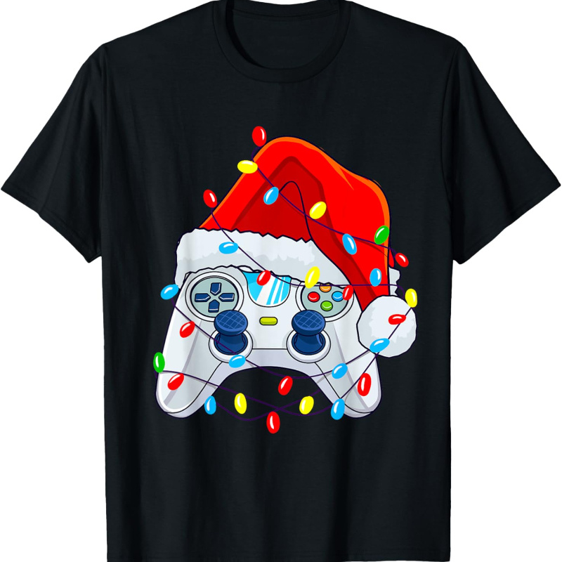 

Video Game Controller For , Soft Fabric, Breathable, Comfortable Short Sleeve Tees Summer, Birthday Gift To Teens