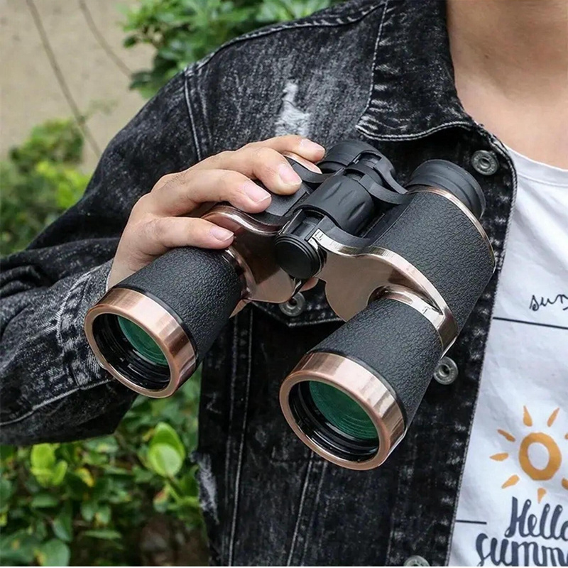 TEMU High-definition Binoculars For Adults, Clear Fmc With Low Light , High Powered Easy Focus Binoculars For Bird Watching, Outdoor Hunting, Travel,