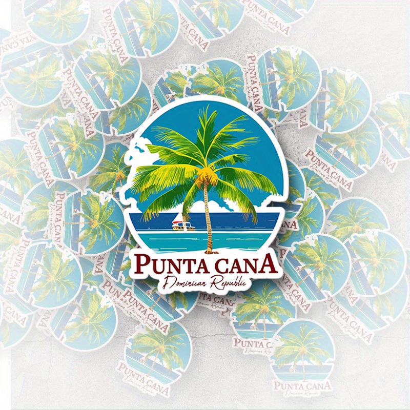 

Cana Dominican Republic Vinyl Decal - Matte , Self-adhesive Car Exterior Accessory