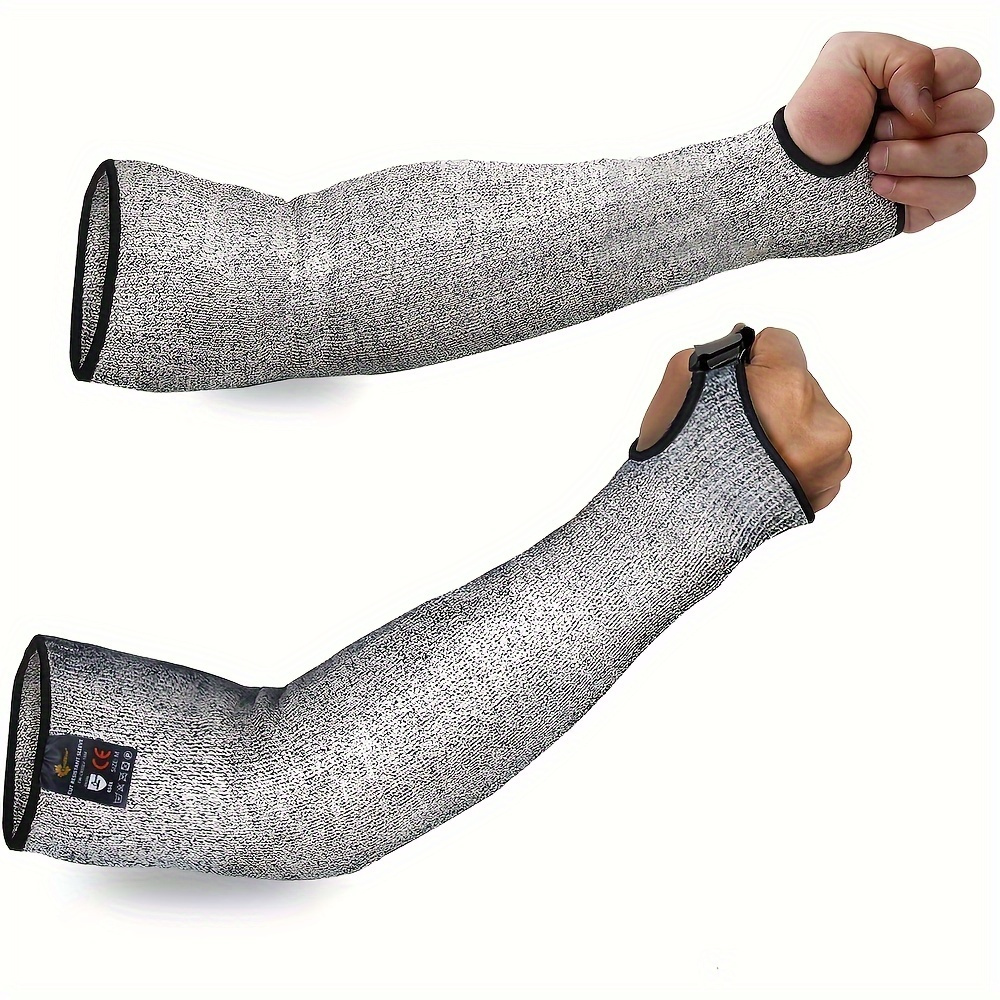 

2pcs Cut- Arm Gloves - Arm Sleeve -cut - Wrist Sleeve For -duty , , , And Diy Projects