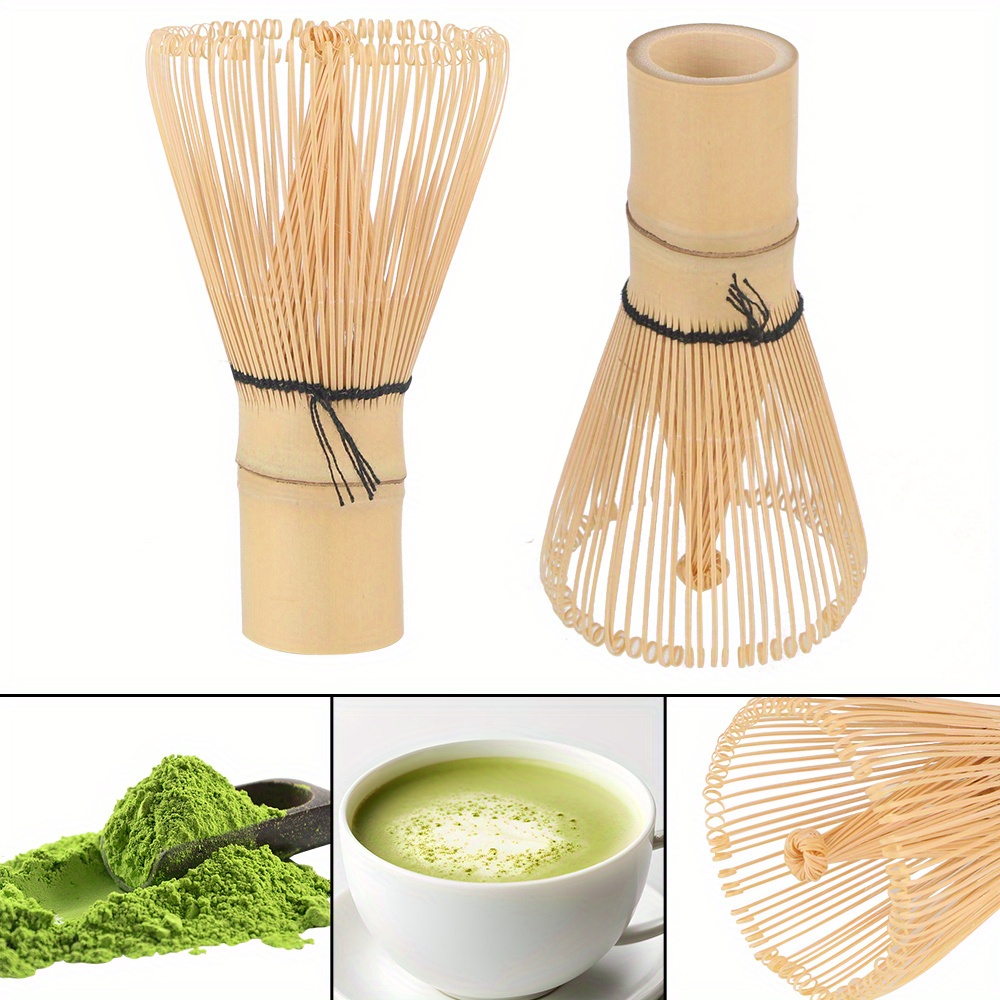 handcrafted kitchen tools for preparing   tea including a bamboo whisk used in japanese tea ceremonies details 2