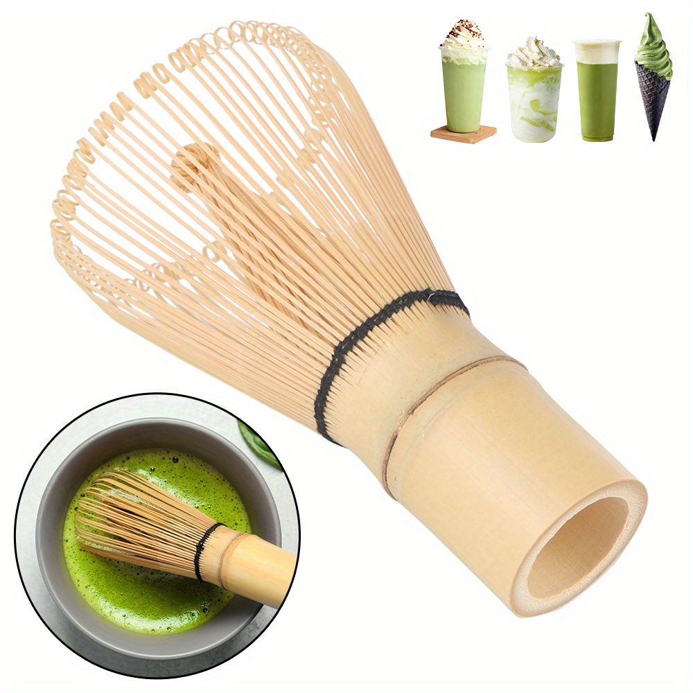 handcrafted kitchen tools for preparing   tea including a bamboo whisk used in japanese tea ceremonies details 5