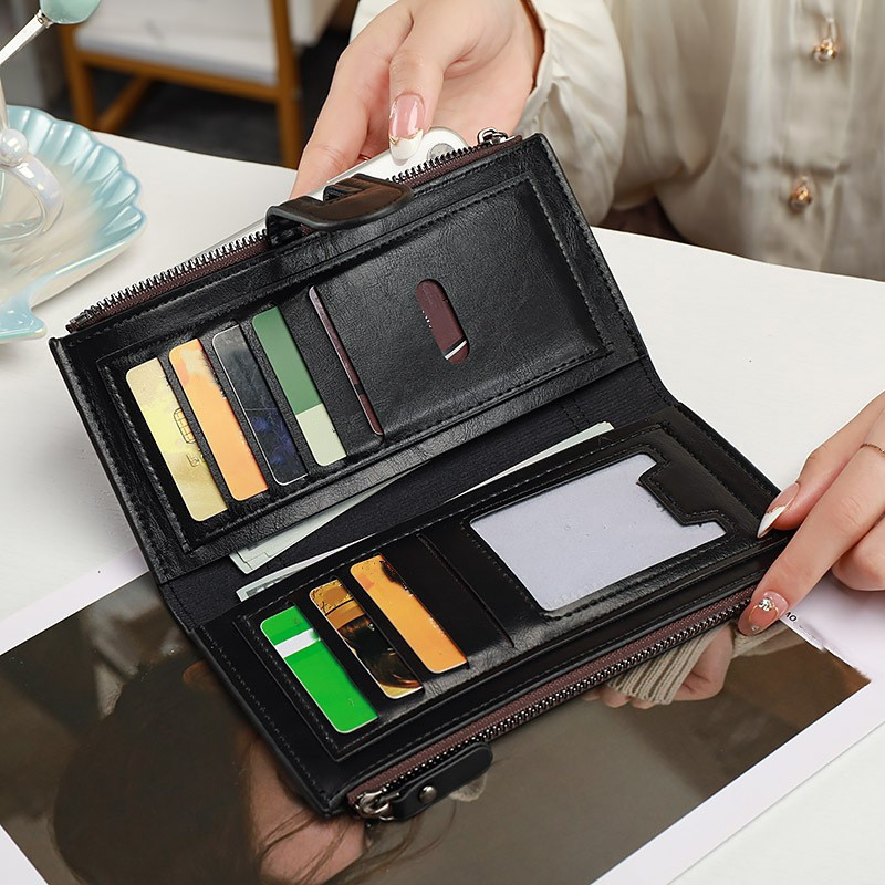 1 Pc Fashionable New Womens Long Wallet European American