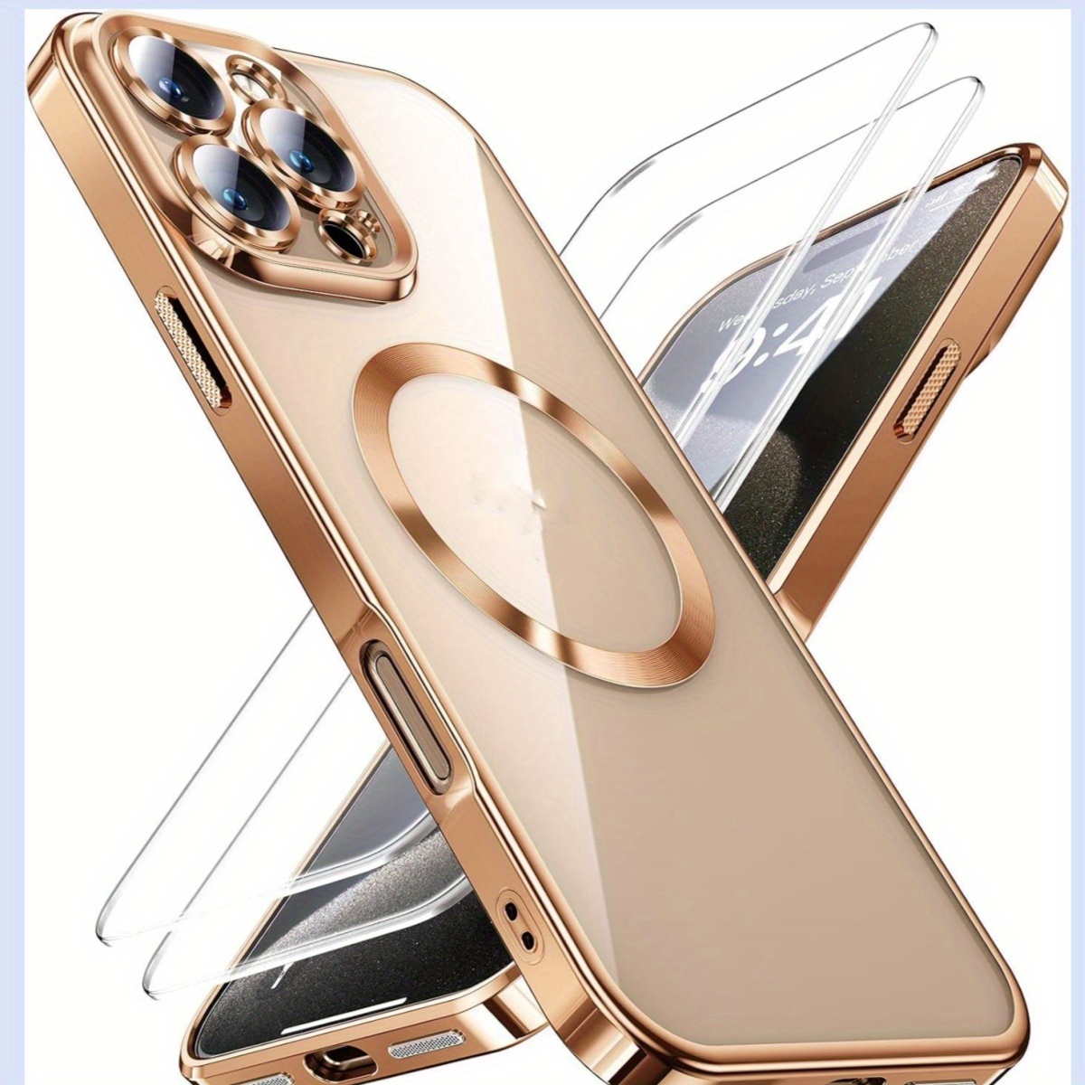 

Magnetic Transparent Wireless Charge Case For Iphone16pro Max Iphone16plus Iphone16 Pro Iphone16