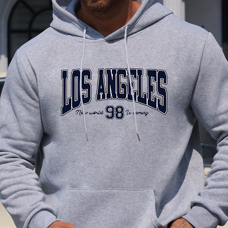

Los Letter - Drawstring Pullover, For Fall &