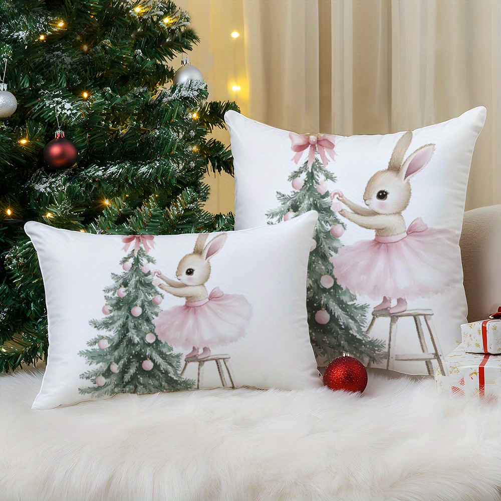 

Christmas Rabbit & - , , For Sofa, Bed, And Car Decor ( Not Included)