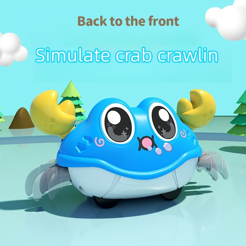 2pcs Reversible Crab Back-and-Forth Animal Car Toy