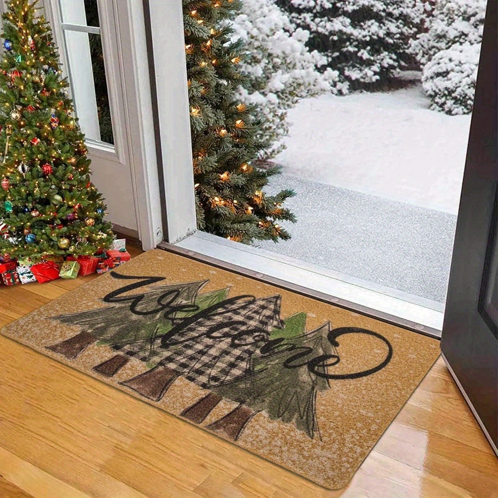 

24"" Christmas For - Mat Backing -slip Decor