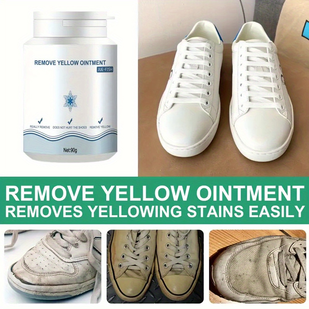 Yellow Stains How To Clean White Shoes Without Making Them Yellow