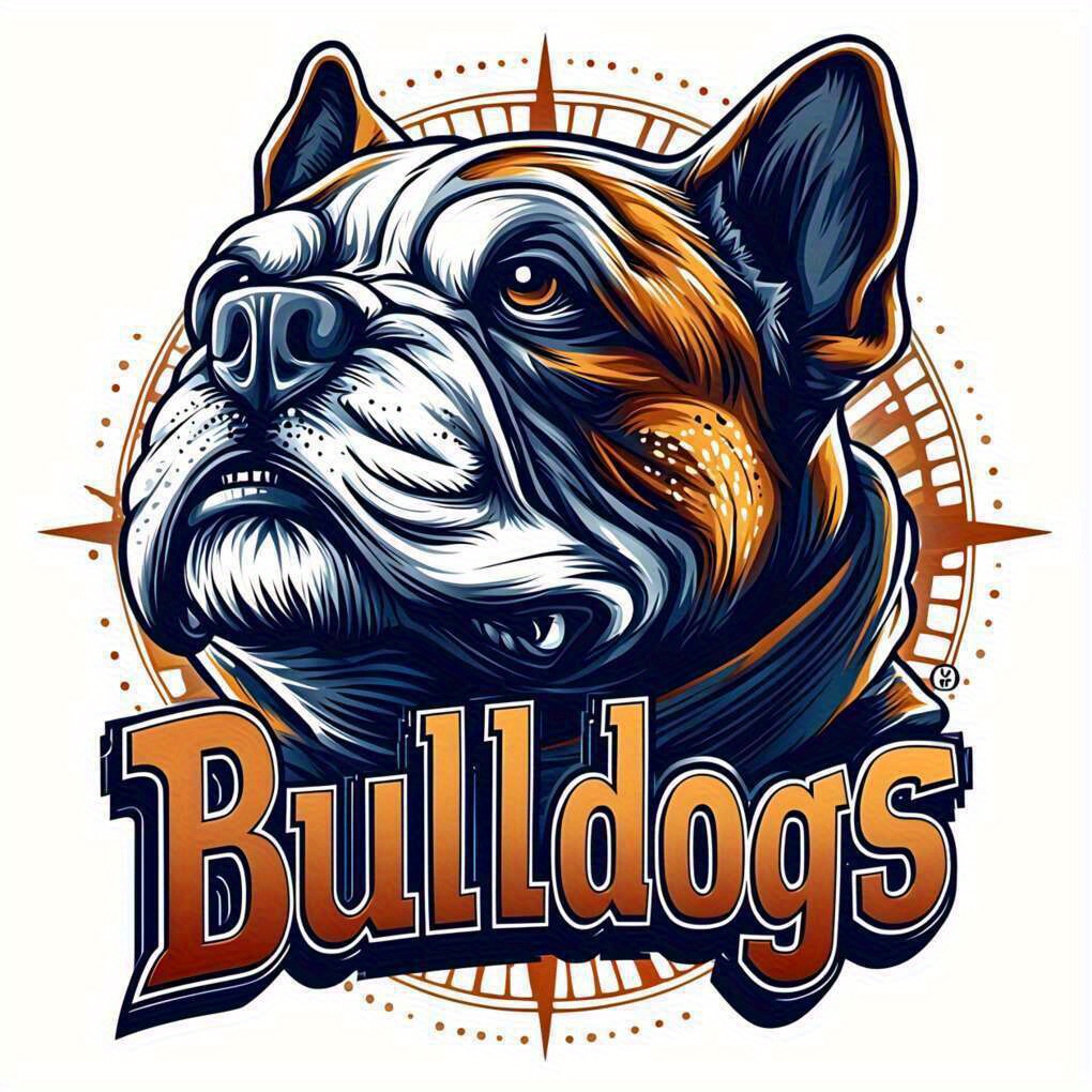 

Bulldogs Iron-on Transfer Patch, Bohemian Style, Casual, White, Knit Fabric, , Decorative Applique For Men's Novelty Clothing And Accessories