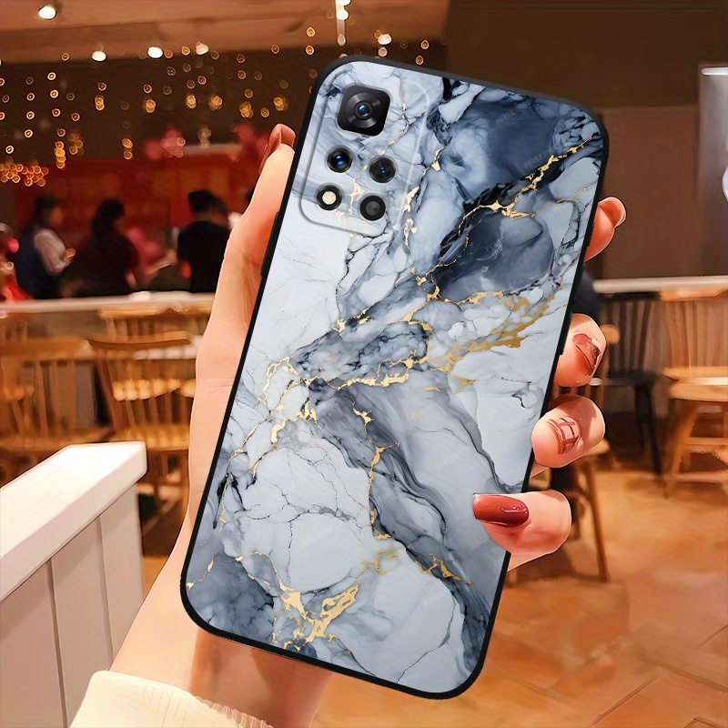 TEMU Mobile Phone Case For Xiaomi Redmi Note 10 10s 10a 10c 11 Pro 11s 12 12c 12s 13c 13 Pro 5g 14c Soft Protective Case With Fashion Print, Couple's
