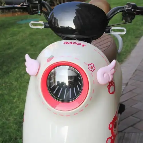 set of 2 electric vehicle decorative items featuring motorcycle helmet angel wings and horn , designed as additions for motorcycle helmets | Check Out Today's Deals Now | Temu set of 2 electric vehicle decorative items featuring motorcycle helmet angel wings and horn , designed as additions for motorcycle helmets | Check Out Today's Deals Now | Temu