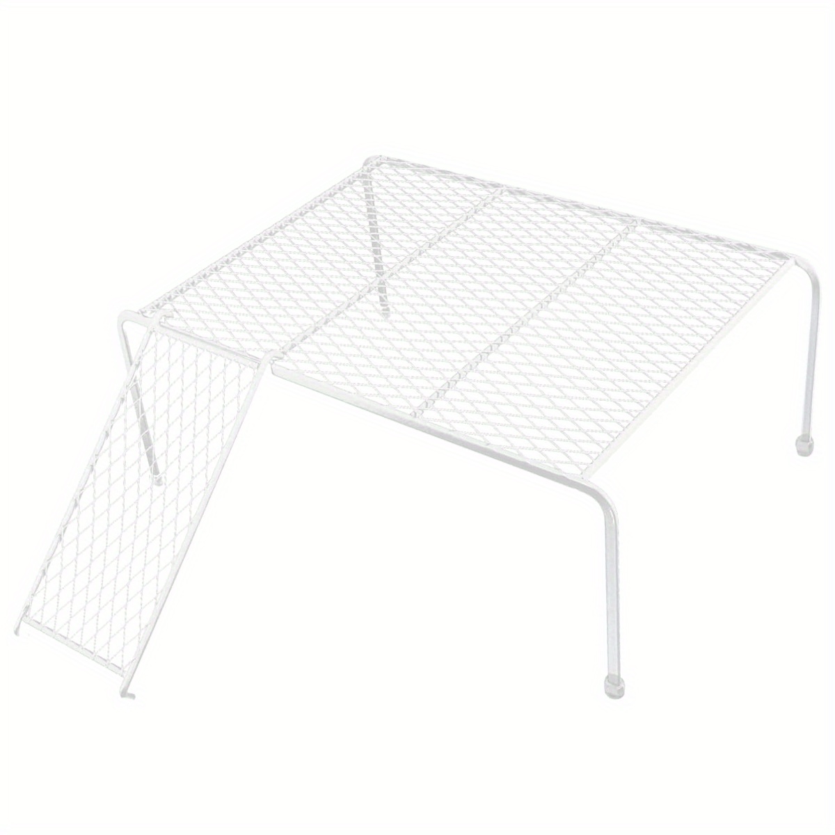 TEMU Chicken Feeding Platform Table - 1 Pack, Metal Hollow Mesh Layered Stand For Bird Rearing, Accessory And Landscape Toy For Various Animals