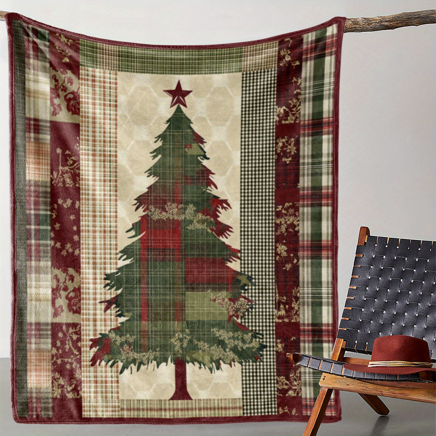 

Christmas Tree Blanket - , & For , Bed, Car, , Camping |