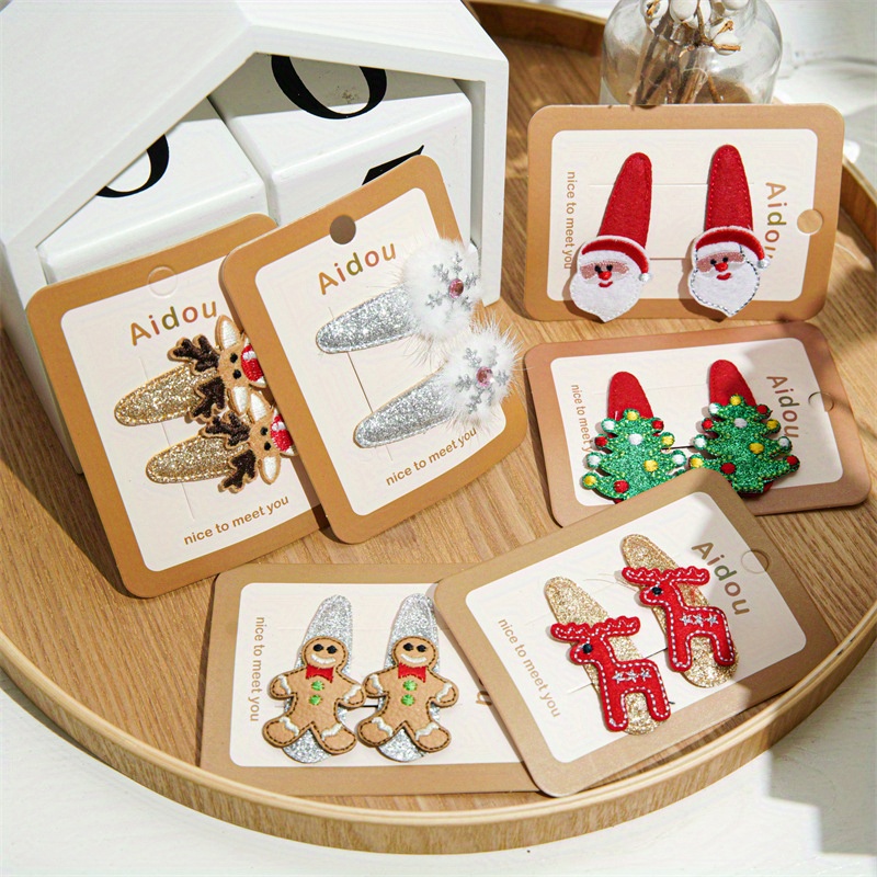 

Sleekcute 2pcs Christmas - Adorable , & Snowman | For & Flyaways