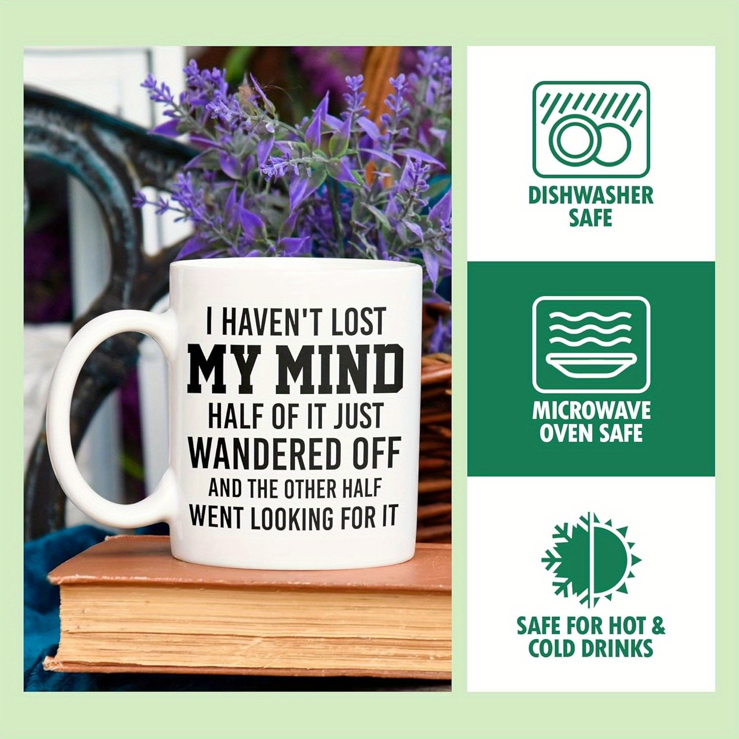 

I Haven't Lost Half Of It Just Wandered Cup 11oz White Mug, The Perfect Of And Functionality Coffee Mug, Gifts For And Colleagues, Show With Our Patriotic Funny Coffee Mug