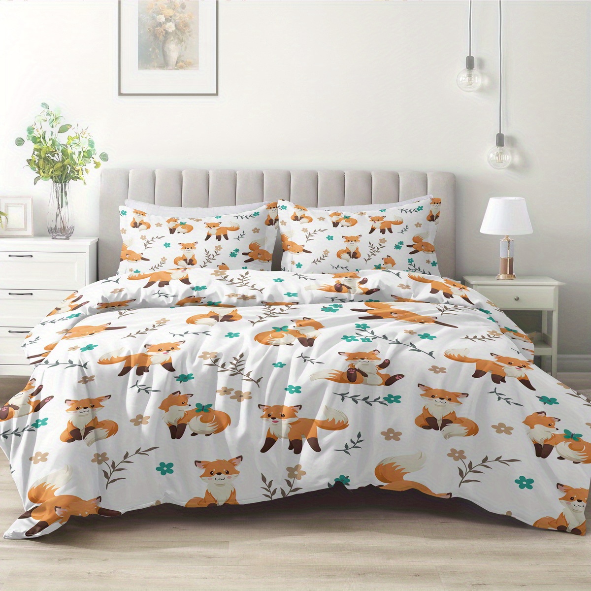 

Duvet - Comfortable, Large Duvet Cover , Bedding Set, Includes Duvet Cover And Pillowcases (1*duvet Cover + 1/2*pillowcases, No )