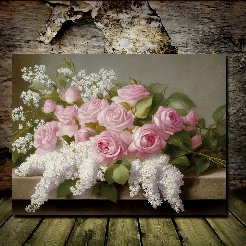 

Oil Painting - & , Wooden Art 11.8x15.7" - For , Halloween, Parties, Anniversaries