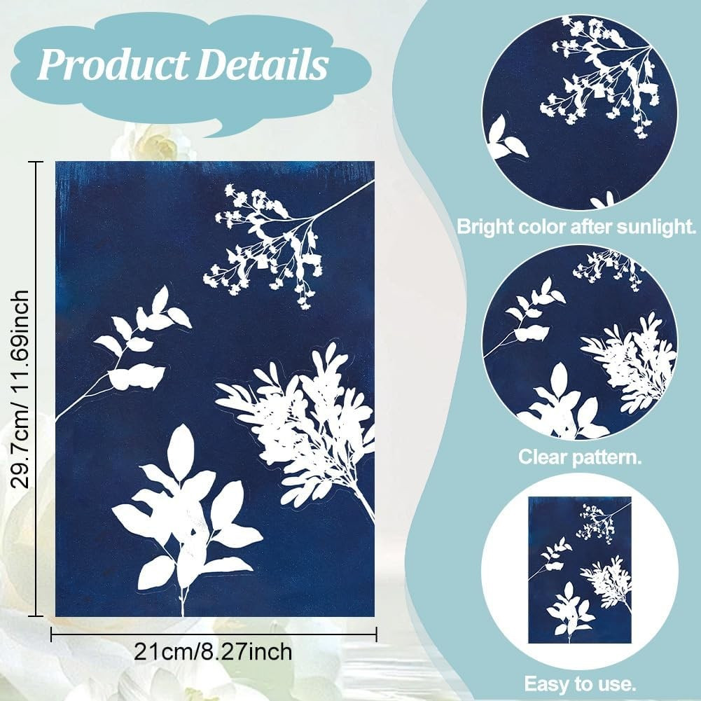 Kit Papier SunPrint - Créez Des Impressions Solaires Faciles !