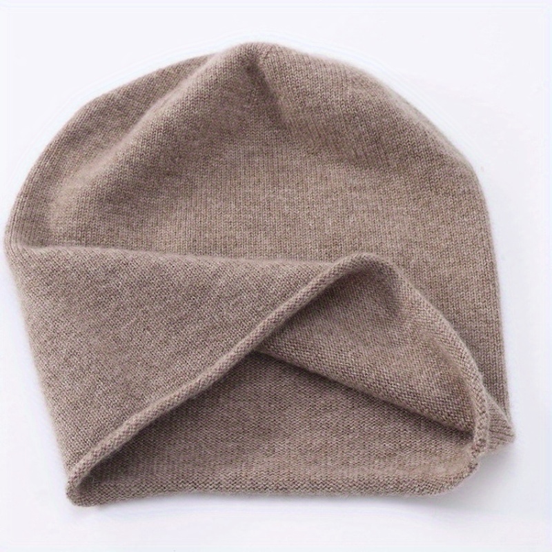 

Casquettes et bonnets en laine de chèvre de qualité supérieure pour l' de Thanksgiving - Unisexe, chaud, tricoté, bord roulé, style décontracté de cosplay, respirant, élastique, lavable à